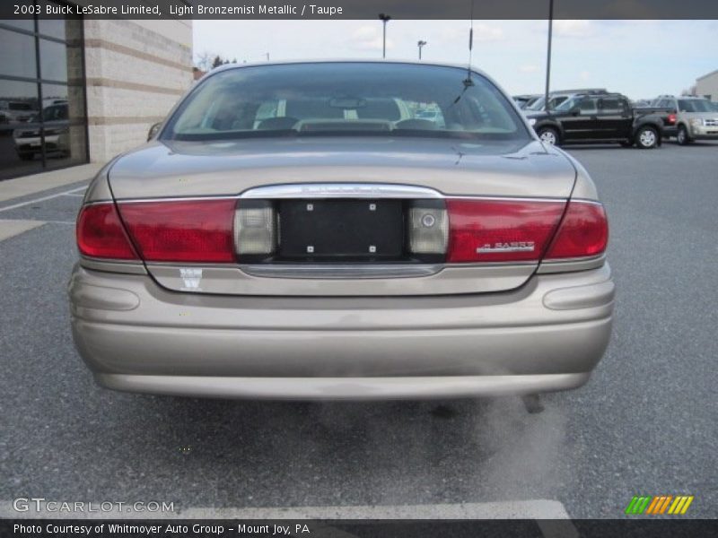 Light Bronzemist Metallic / Taupe 2003 Buick LeSabre Limited