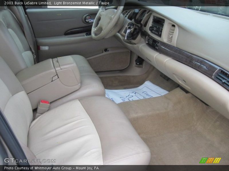 Light Bronzemist Metallic / Taupe 2003 Buick LeSabre Limited
