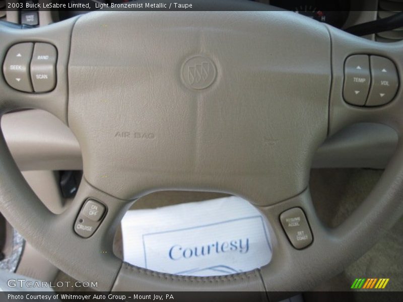 Light Bronzemist Metallic / Taupe 2003 Buick LeSabre Limited