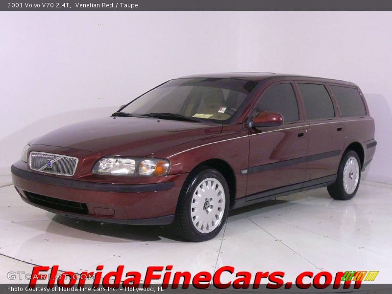 Venetian Red / Taupe 2001 Volvo V70 2.4T