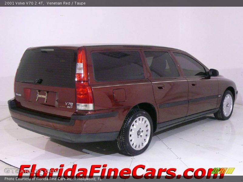 Venetian Red / Taupe 2001 Volvo V70 2.4T