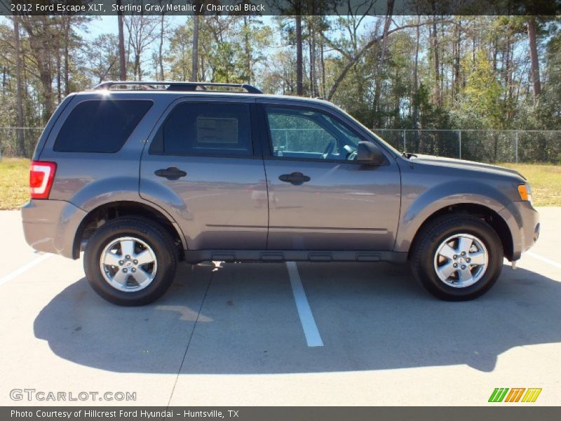 Sterling Gray Metallic / Charcoal Black 2012 Ford Escape XLT