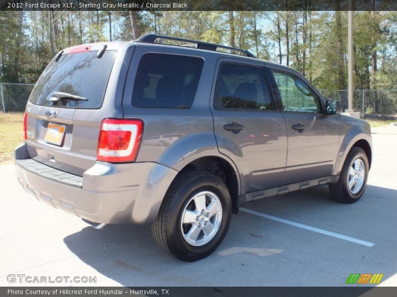 Sterling Gray Metallic / Charcoal Black 2012 Ford Escape XLT