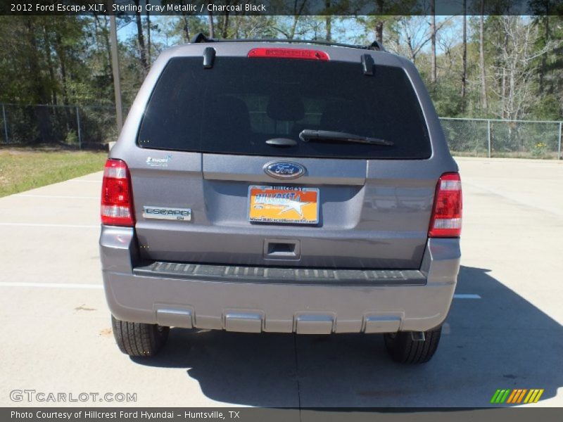 Sterling Gray Metallic / Charcoal Black 2012 Ford Escape XLT