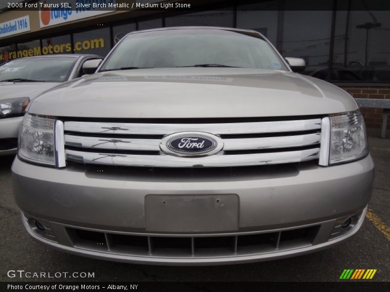 Silver Birch Metallic / Medium Light Stone 2008 Ford Taurus SEL
