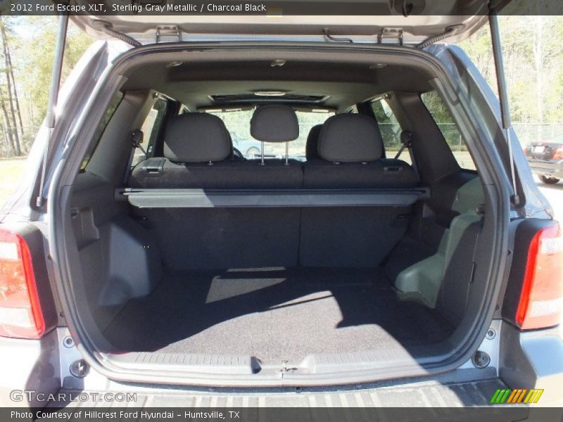 Sterling Gray Metallic / Charcoal Black 2012 Ford Escape XLT