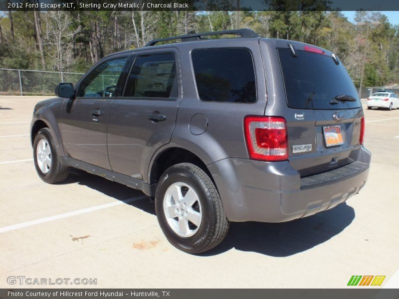 Sterling Gray Metallic / Charcoal Black 2012 Ford Escape XLT