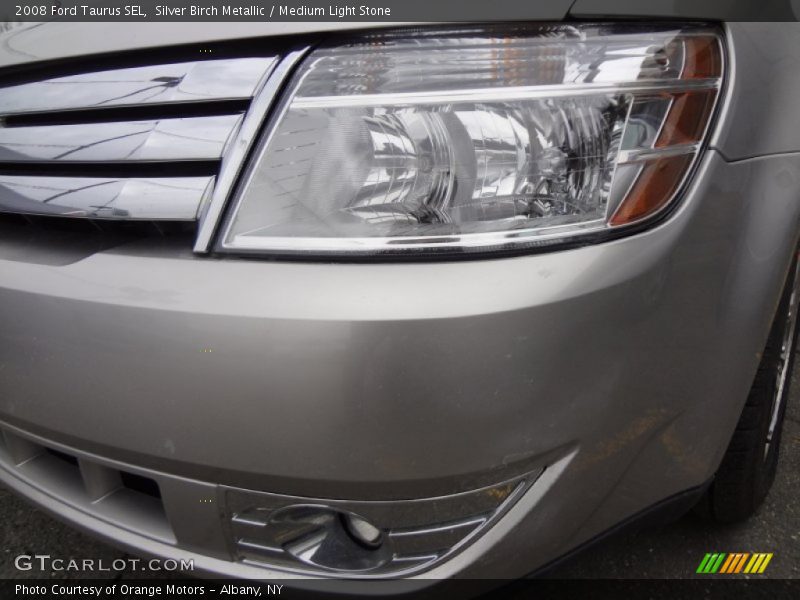 Silver Birch Metallic / Medium Light Stone 2008 Ford Taurus SEL