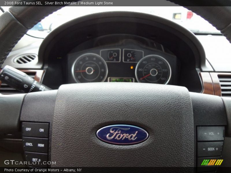 Silver Birch Metallic / Medium Light Stone 2008 Ford Taurus SEL