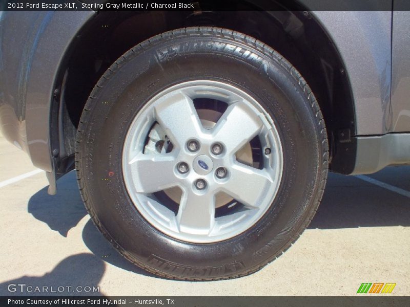 Sterling Gray Metallic / Charcoal Black 2012 Ford Escape XLT