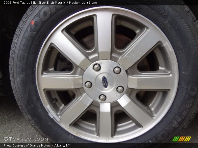 Silver Birch Metallic / Medium Light Stone 2008 Ford Taurus SEL