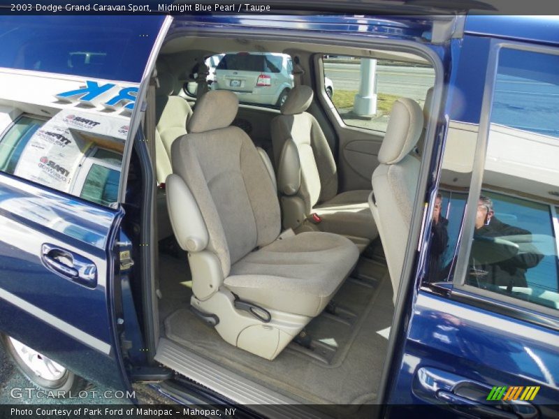 Midnight Blue Pearl / Taupe 2003 Dodge Grand Caravan Sport