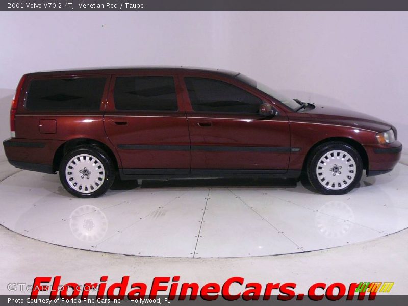Venetian Red / Taupe 2001 Volvo V70 2.4T