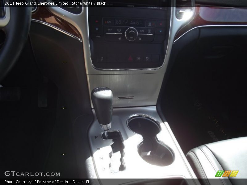 Stone White / Black 2011 Jeep Grand Cherokee Limited