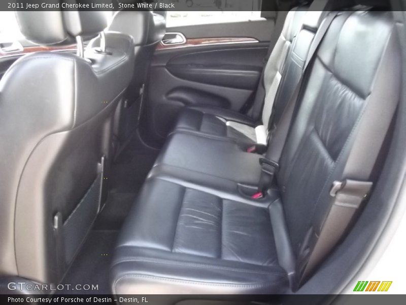 Stone White / Black 2011 Jeep Grand Cherokee Limited