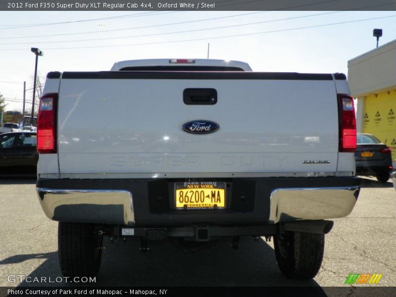 Oxford White / Steel 2012 Ford F350 Super Duty XLT Regular Cab 4x4