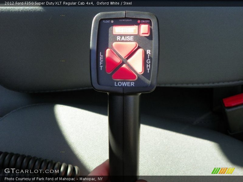 Oxford White / Steel 2012 Ford F350 Super Duty XLT Regular Cab 4x4