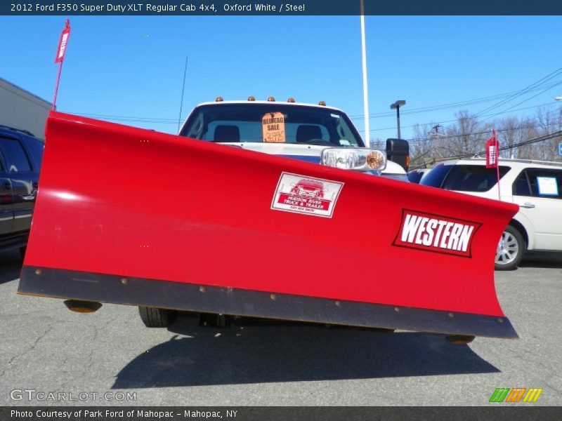 Oxford White / Steel 2012 Ford F350 Super Duty XLT Regular Cab 4x4