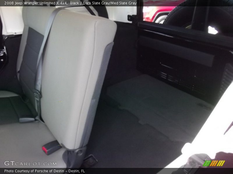 Black / Dark Slate Gray/Med Slate Gray 2008 Jeep Wrangler Unlimited X 4x4