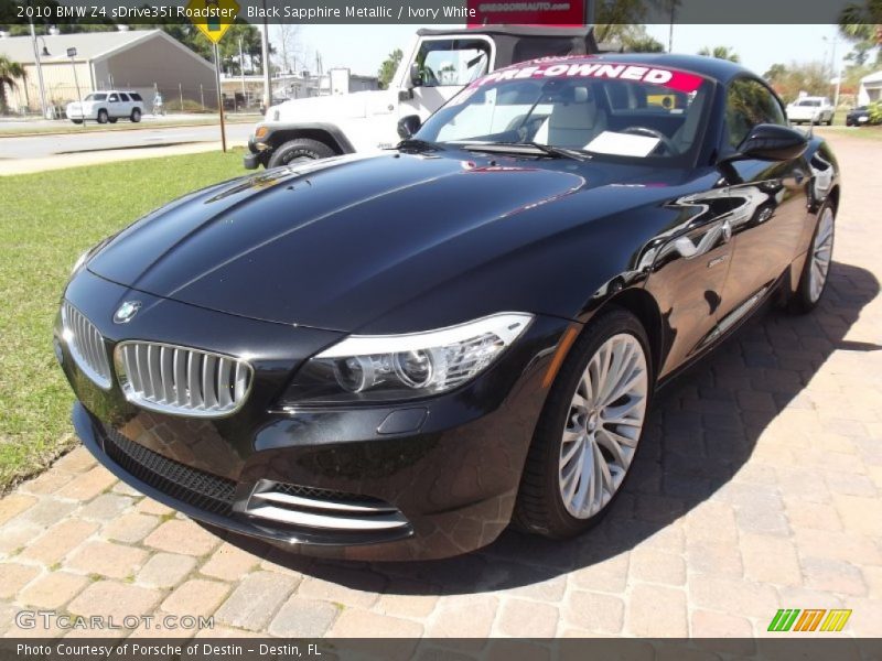 Front 3/4 View of 2010 Z4 sDrive35i Roadster