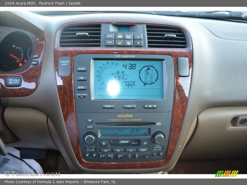 Redrock Pearl / Saddle 2004 Acura MDX