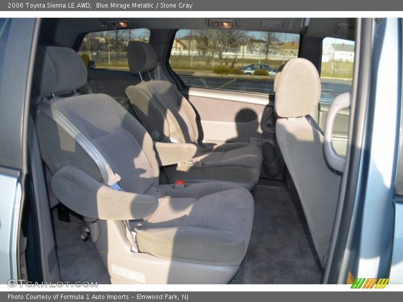 Blue Mirage Metallic / Stone Gray 2006 Toyota Sienna LE AWD