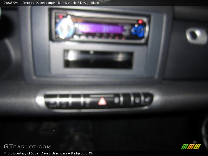 Blue Metallic / Design Black 2008 Smart fortwo passion coupe