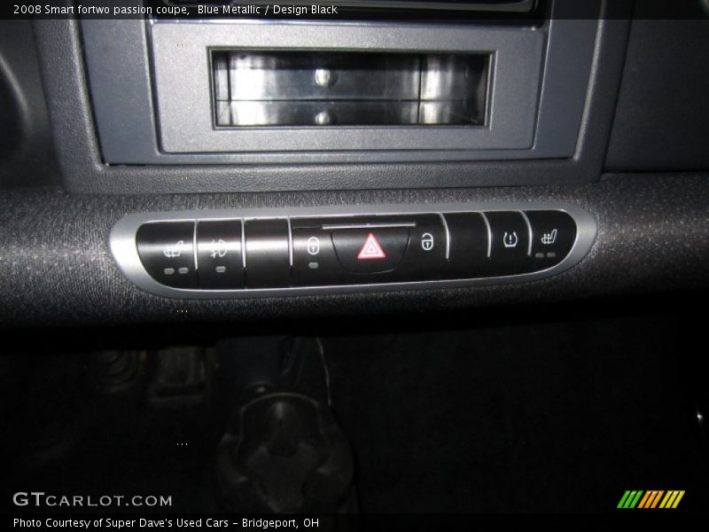 Blue Metallic / Design Black 2008 Smart fortwo passion coupe