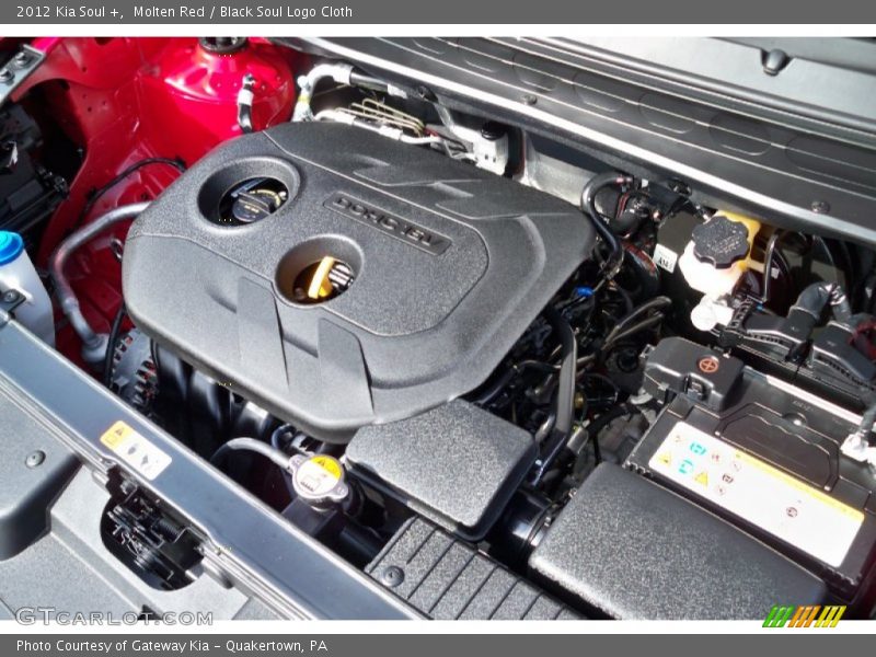  2012 Soul + Engine - 2.0 Liter DOHC 16-Valve CVVT 4 Cylinder