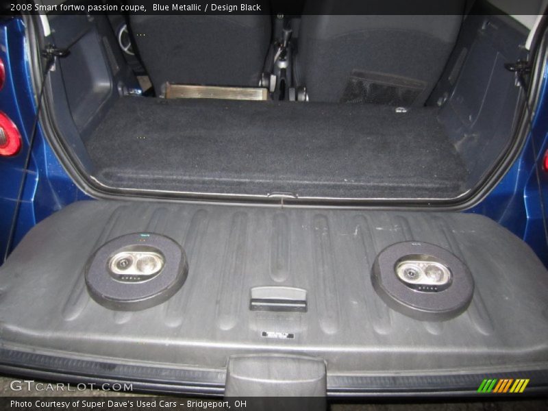 Blue Metallic / Design Black 2008 Smart fortwo passion coupe