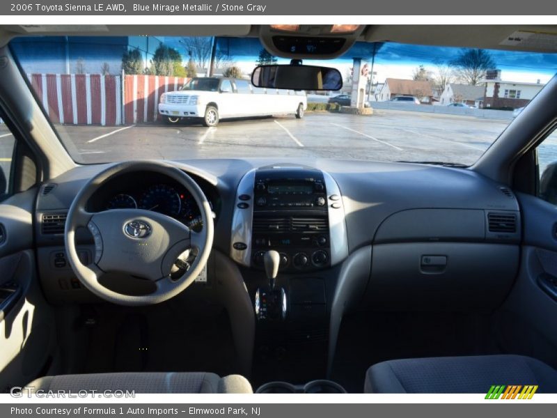 Blue Mirage Metallic / Stone Gray 2006 Toyota Sienna LE AWD