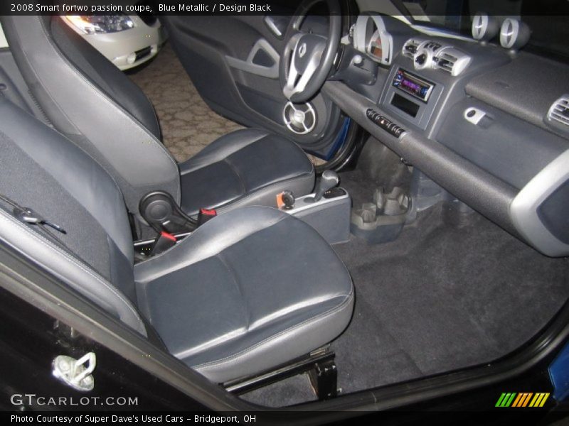 Blue Metallic / Design Black 2008 Smart fortwo passion coupe