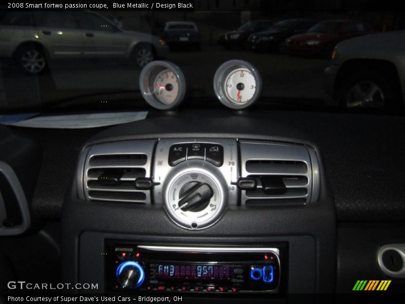Blue Metallic / Design Black 2008 Smart fortwo passion coupe