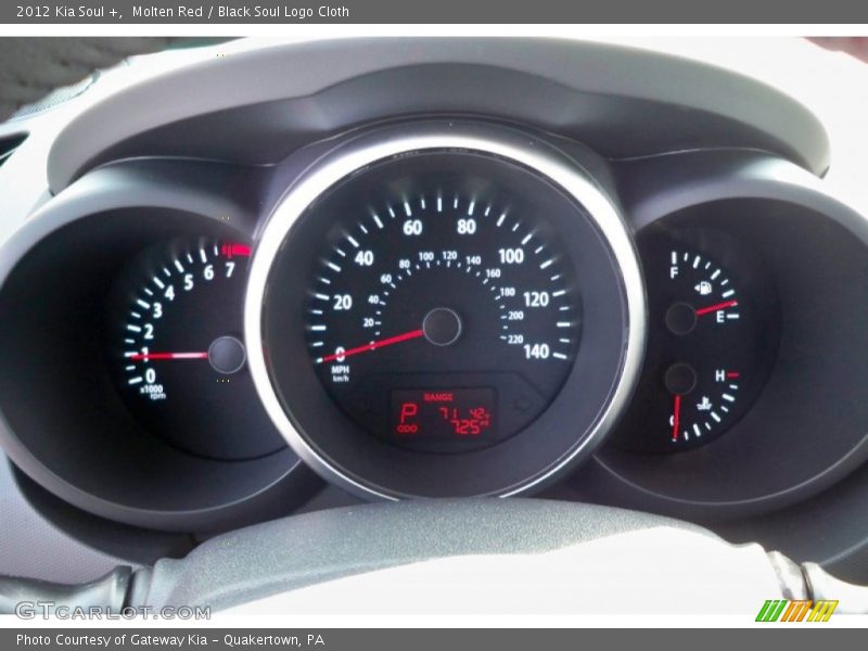  2012 Soul + + Gauges
