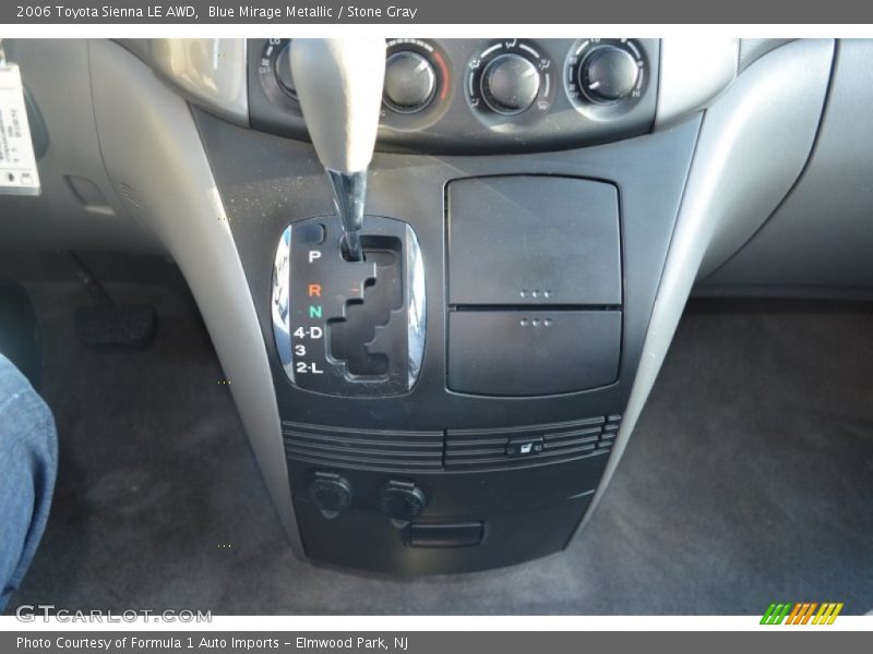 Blue Mirage Metallic / Stone Gray 2006 Toyota Sienna LE AWD