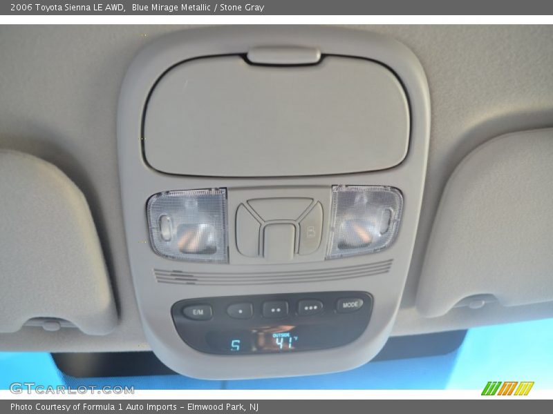 Blue Mirage Metallic / Stone Gray 2006 Toyota Sienna LE AWD