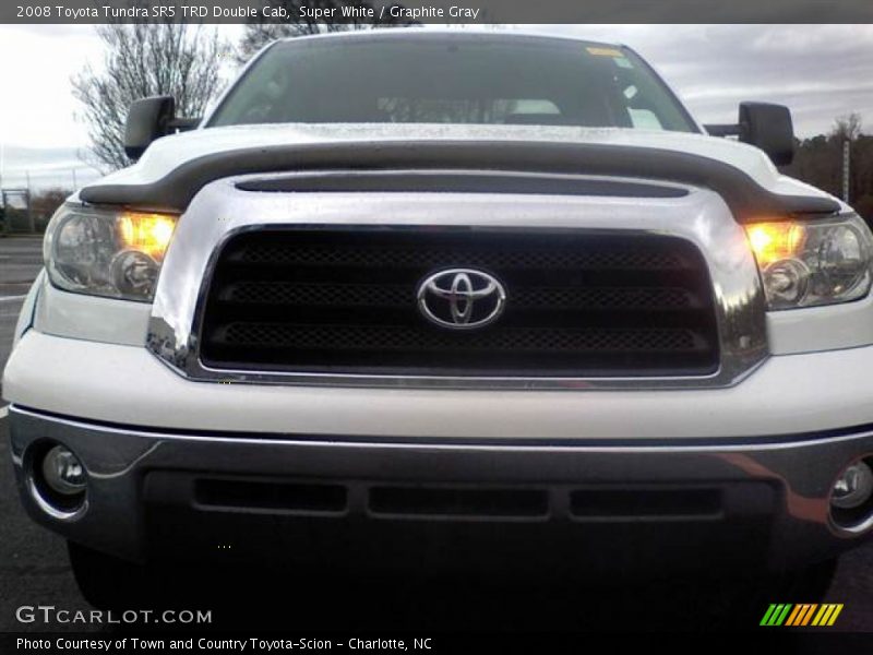 Super White / Graphite Gray 2008 Toyota Tundra SR5 TRD Double Cab