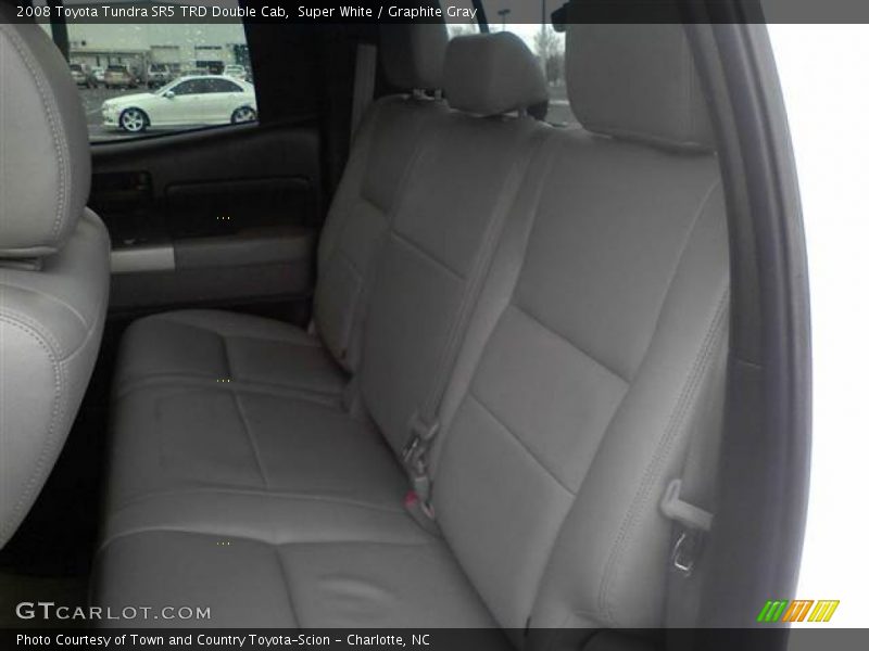 Super White / Graphite Gray 2008 Toyota Tundra SR5 TRD Double Cab