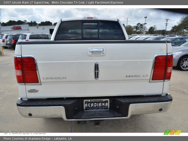 White Chocolate Tri Coat / Light Parchment/Espresso 2007 Lincoln Mark LT SuperCrew