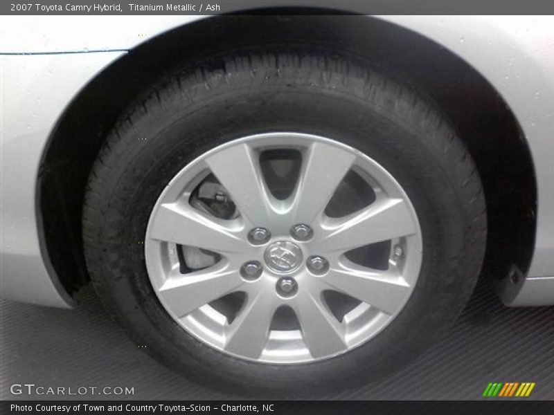 Titanium Metallic / Ash 2007 Toyota Camry Hybrid