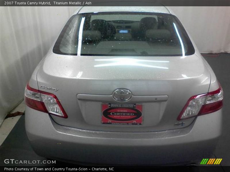 Titanium Metallic / Ash 2007 Toyota Camry Hybrid