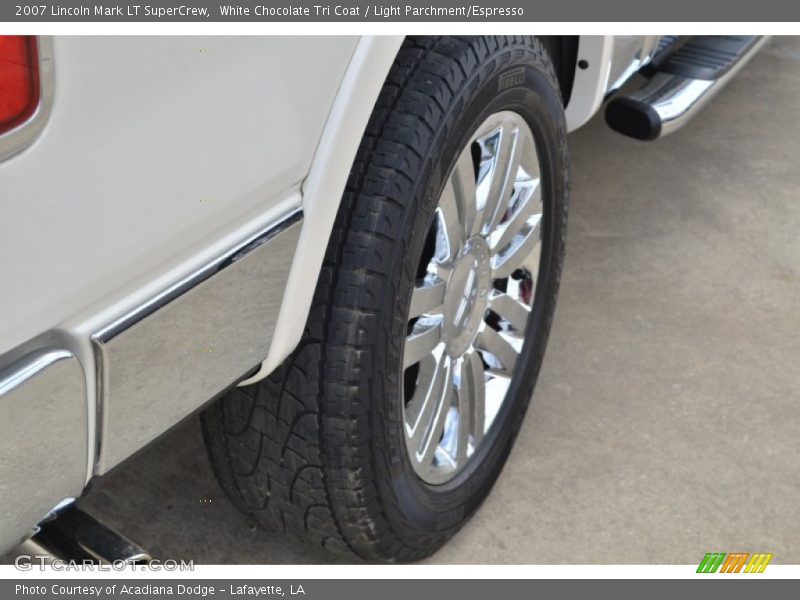 White Chocolate Tri Coat / Light Parchment/Espresso 2007 Lincoln Mark LT SuperCrew