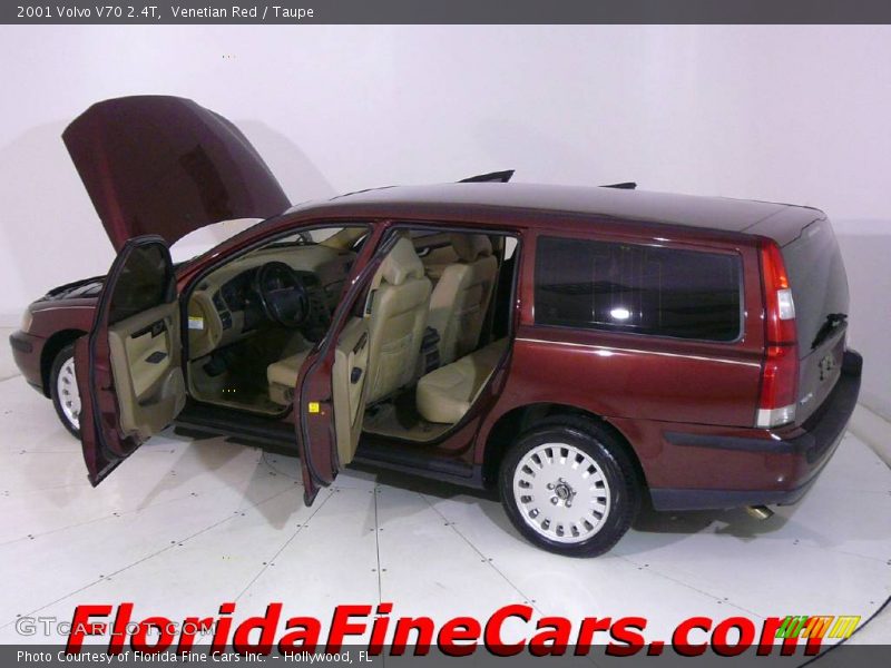 Venetian Red / Taupe 2001 Volvo V70 2.4T