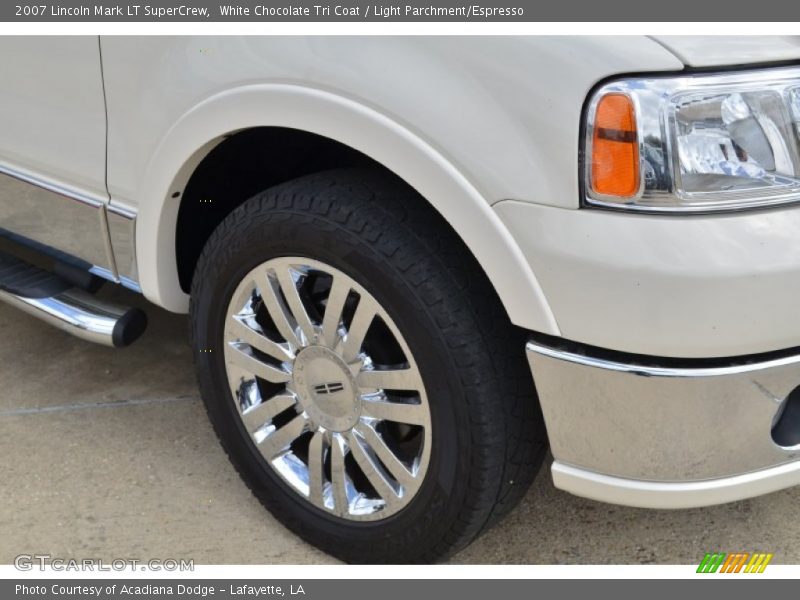 White Chocolate Tri Coat / Light Parchment/Espresso 2007 Lincoln Mark LT SuperCrew