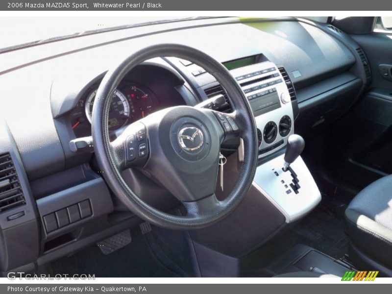 Whitewater Pearl / Black 2006 Mazda MAZDA5 Sport