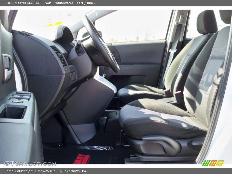 Whitewater Pearl / Black 2006 Mazda MAZDA5 Sport