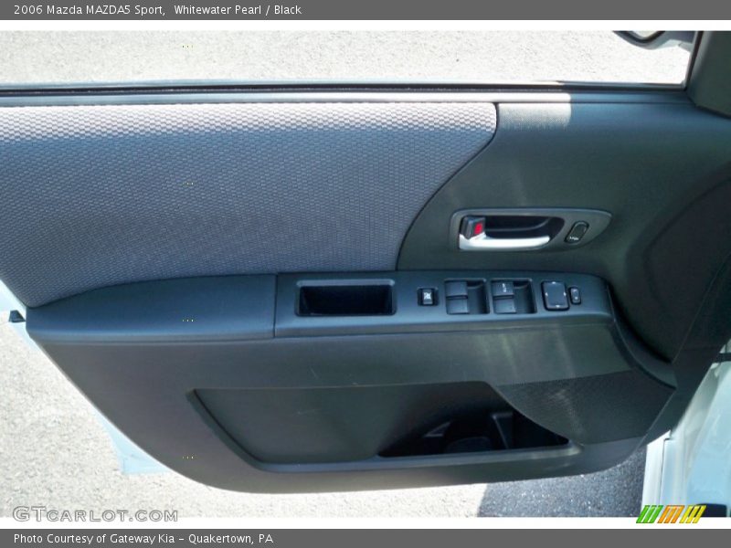 Whitewater Pearl / Black 2006 Mazda MAZDA5 Sport