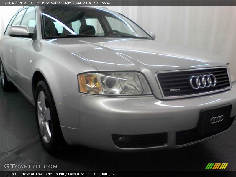 Light Silver Metallic / Ebony 2004 Audi A6 3.0 quattro Avant