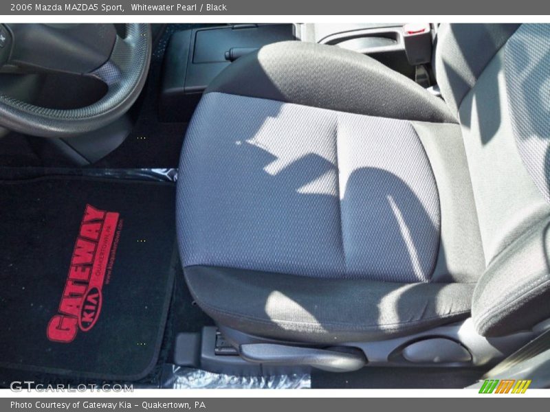Whitewater Pearl / Black 2006 Mazda MAZDA5 Sport
