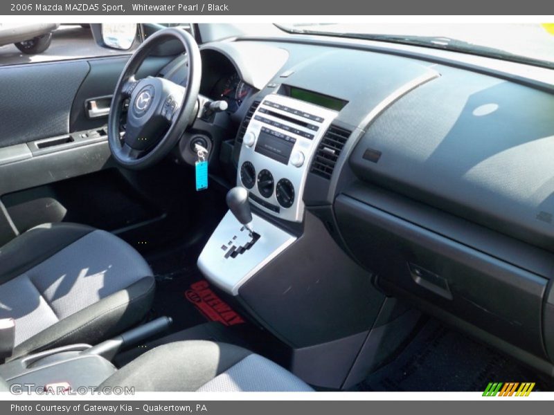Whitewater Pearl / Black 2006 Mazda MAZDA5 Sport